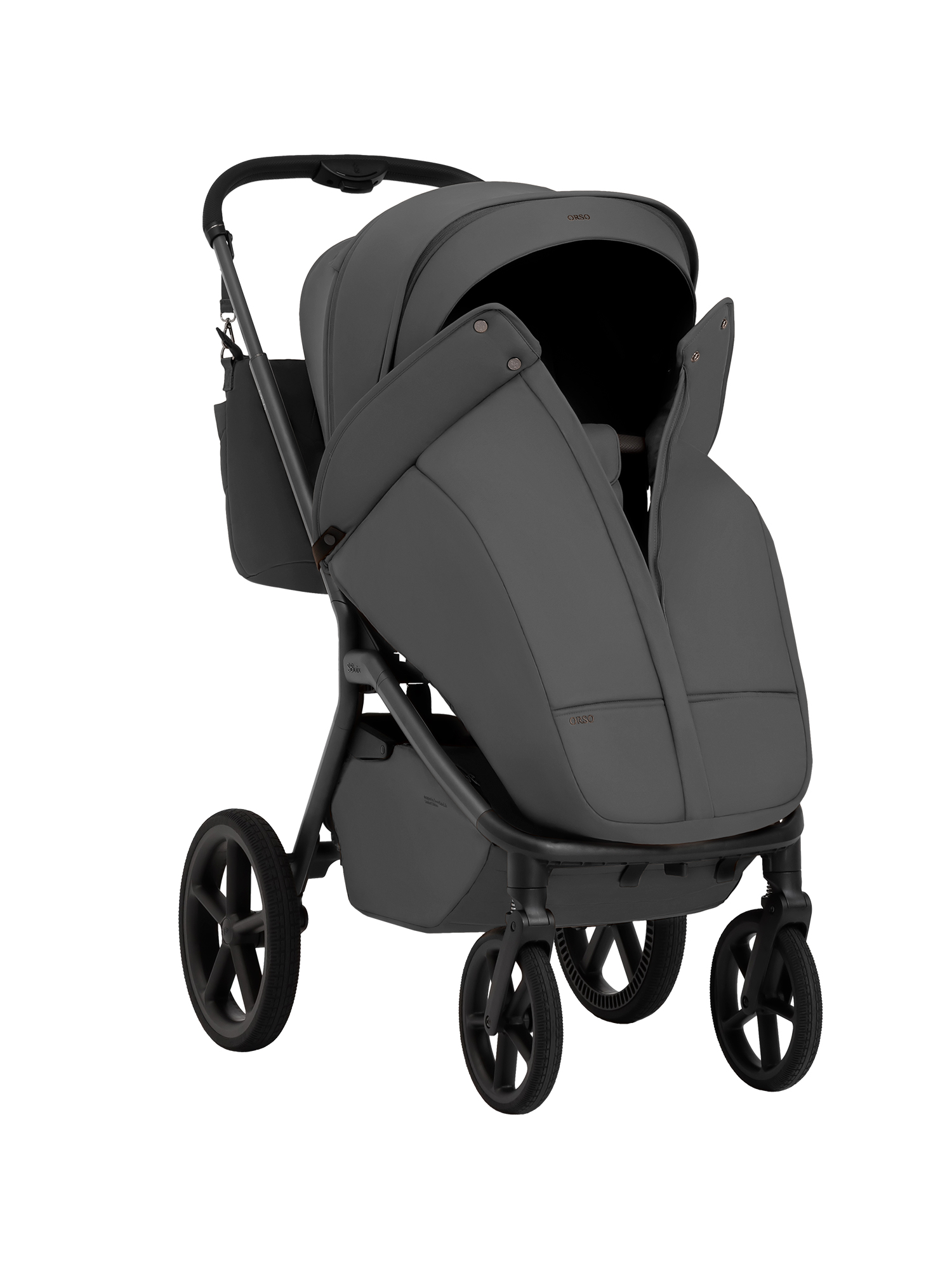 Коляска 2в1 Sweet Baby Orso Dark Grey серый - фото 43