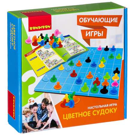 Настольная игра Bondibon Цветное Судоку