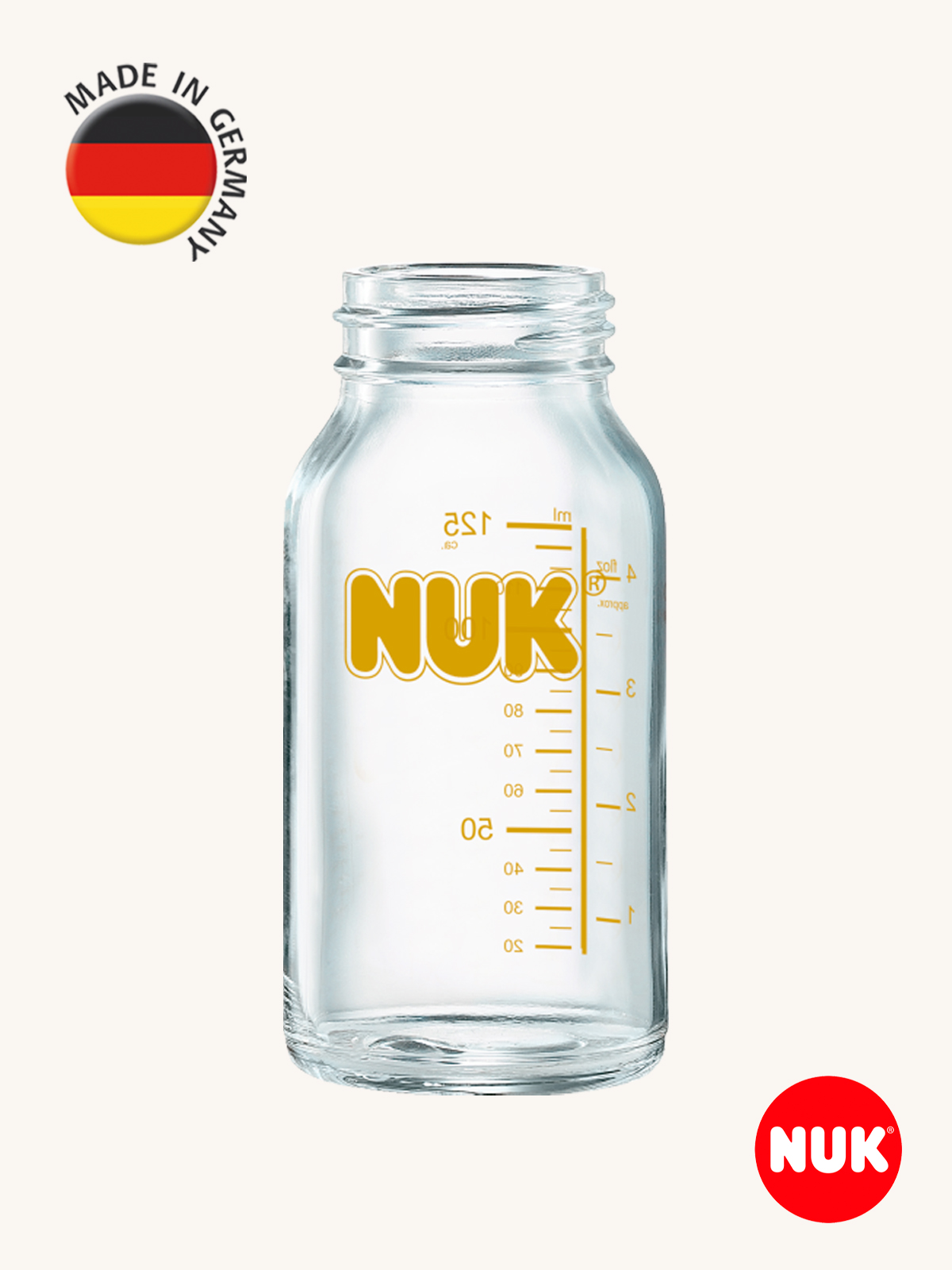 Бутылочка Nuk 125 мл 1 шт. - фото 1