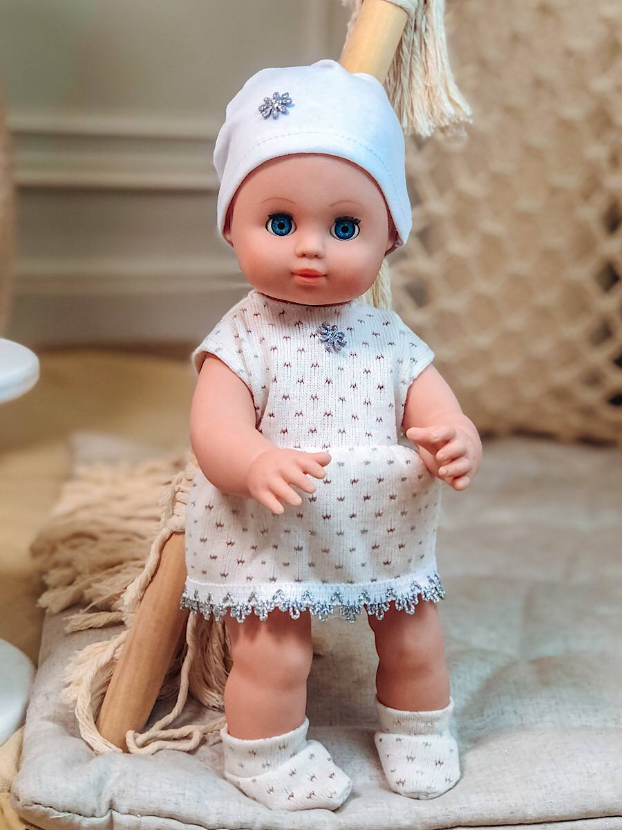 Кукла пупс СТРАНА КУКОЛ большая озвученная высота 35 см 24-09.3 - фото 7