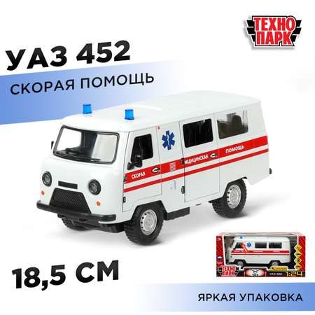 Скорая помощь Технопарк УАЗ 1:24
