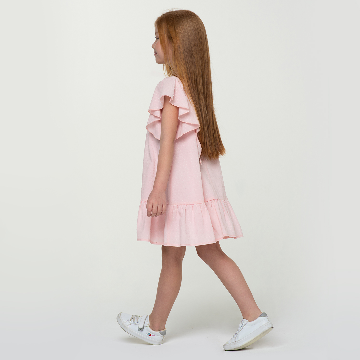 Платье LisaWeta D-064-23 пудра - фото 8