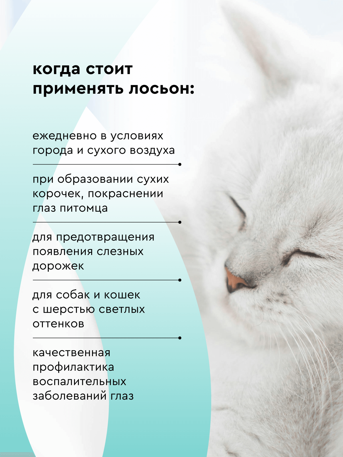 Лосьон для животных Pamilee Для глаз собак и кошек ClearEye - фото 4