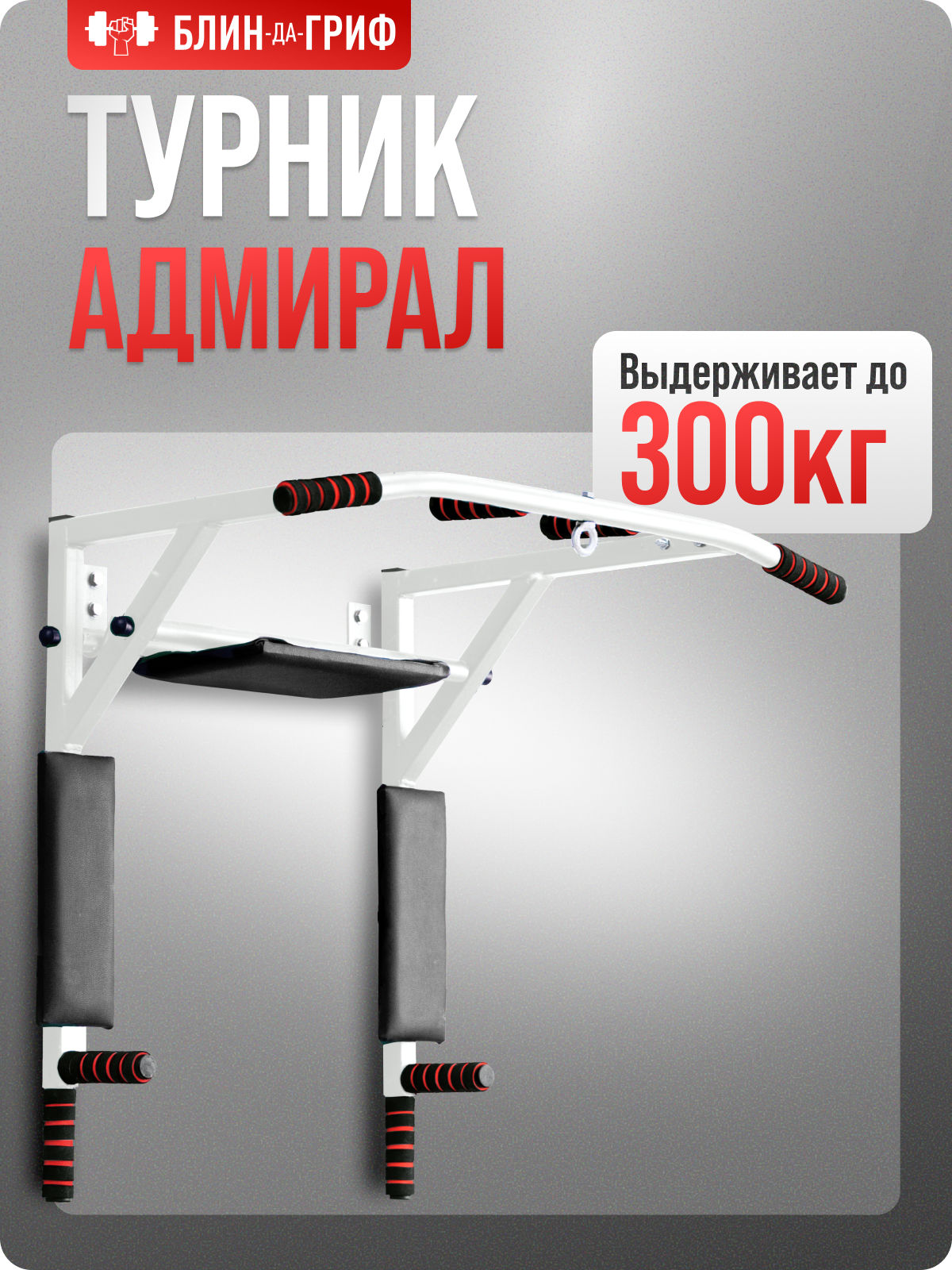 Спортивный турник БлинДаГриф 3в1 - фото 1