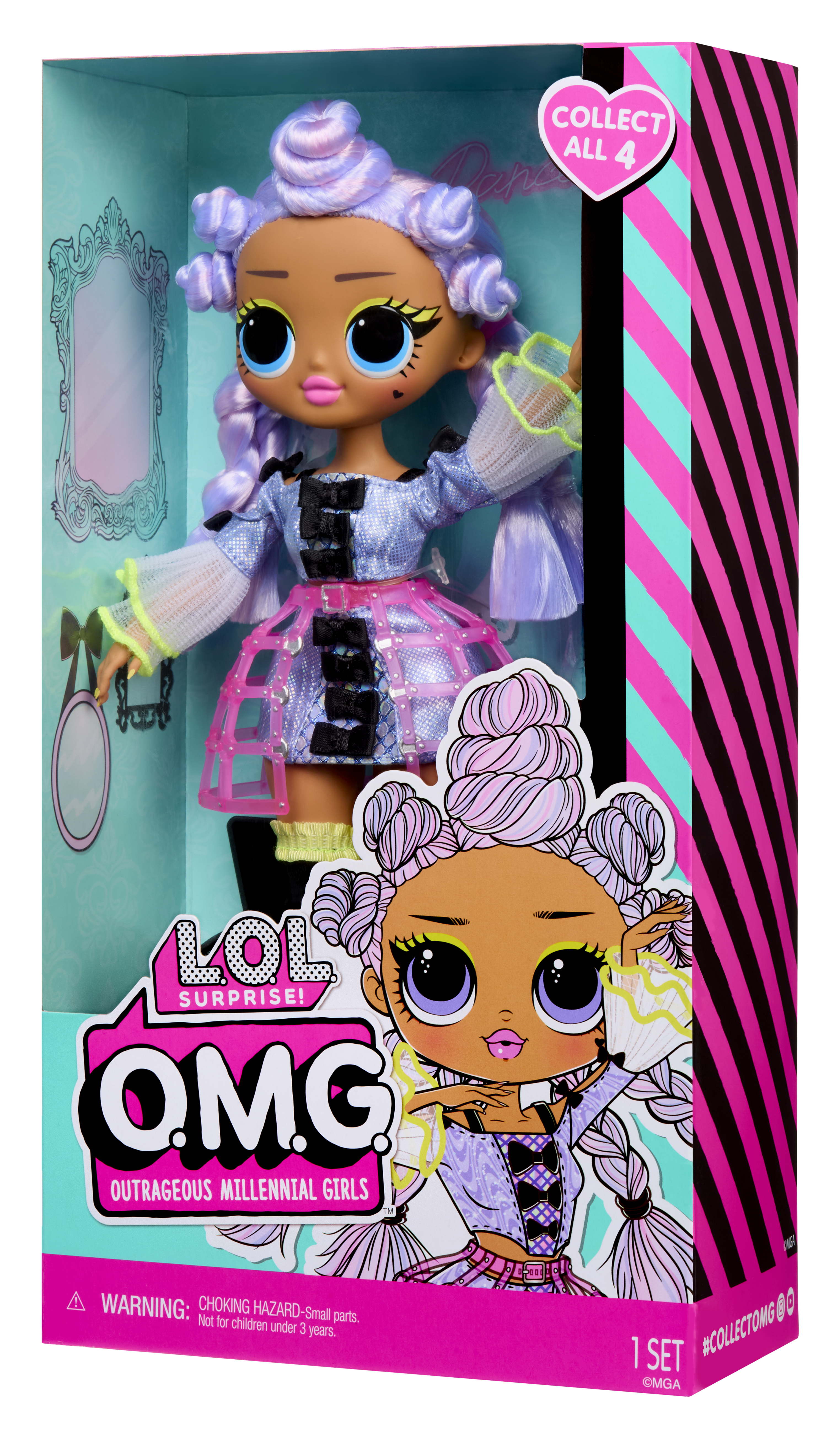 Кукла модельная L.O.L. Surprise! OMG Entry Miss Royale 595656-EUC - фото 5
