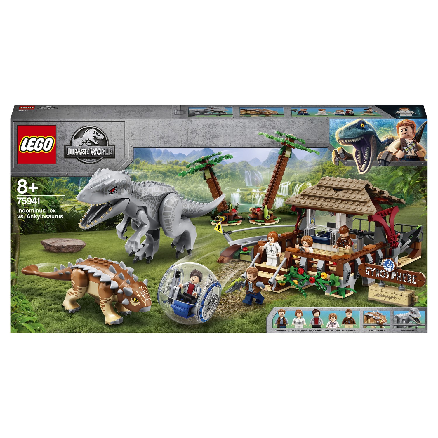 Конструктор LEGO Jurassic World блочный - фото 2