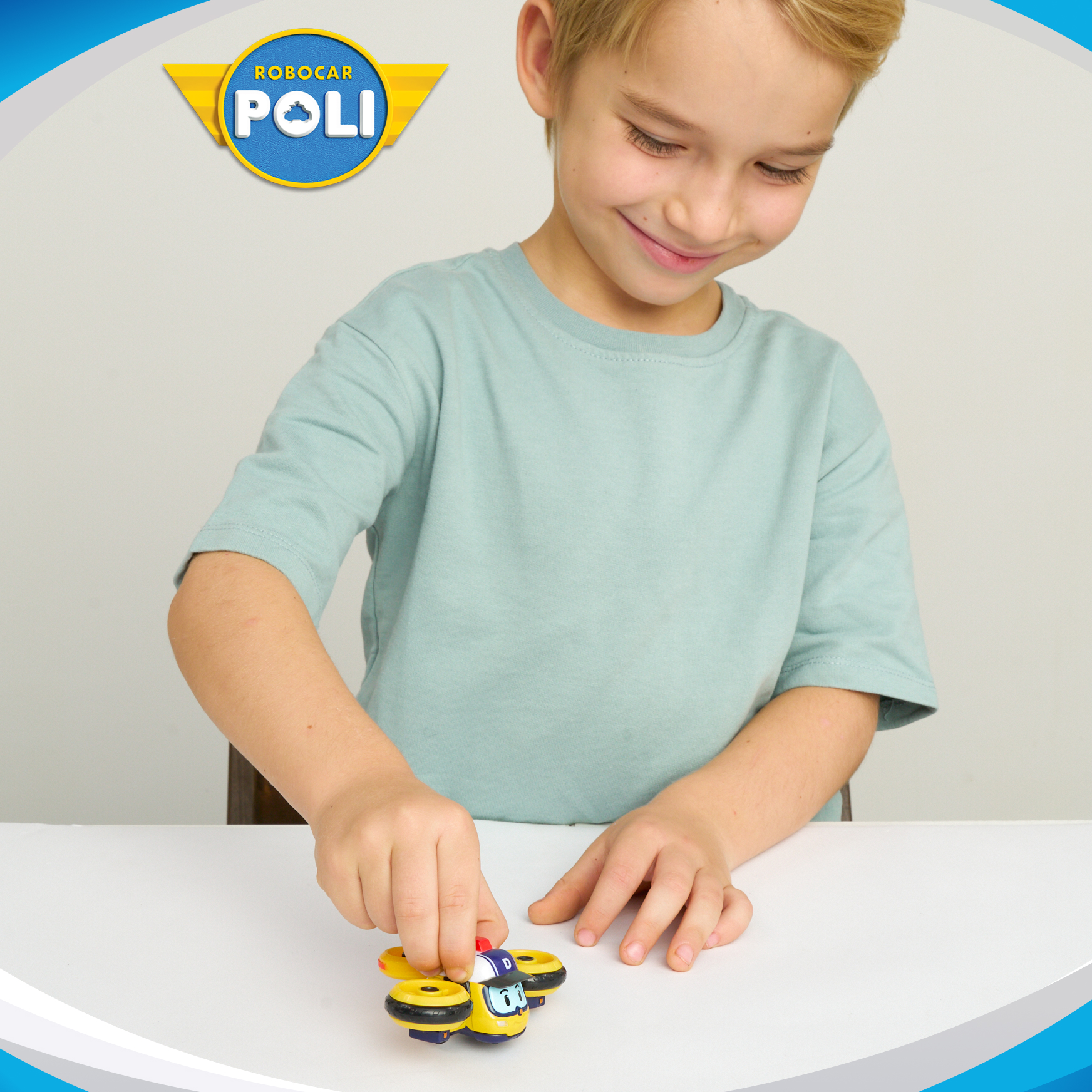 Квадрокоптер РОБОКАР ПОЛИ Машинка металлическая Дрони MRT-0612 - фото 6