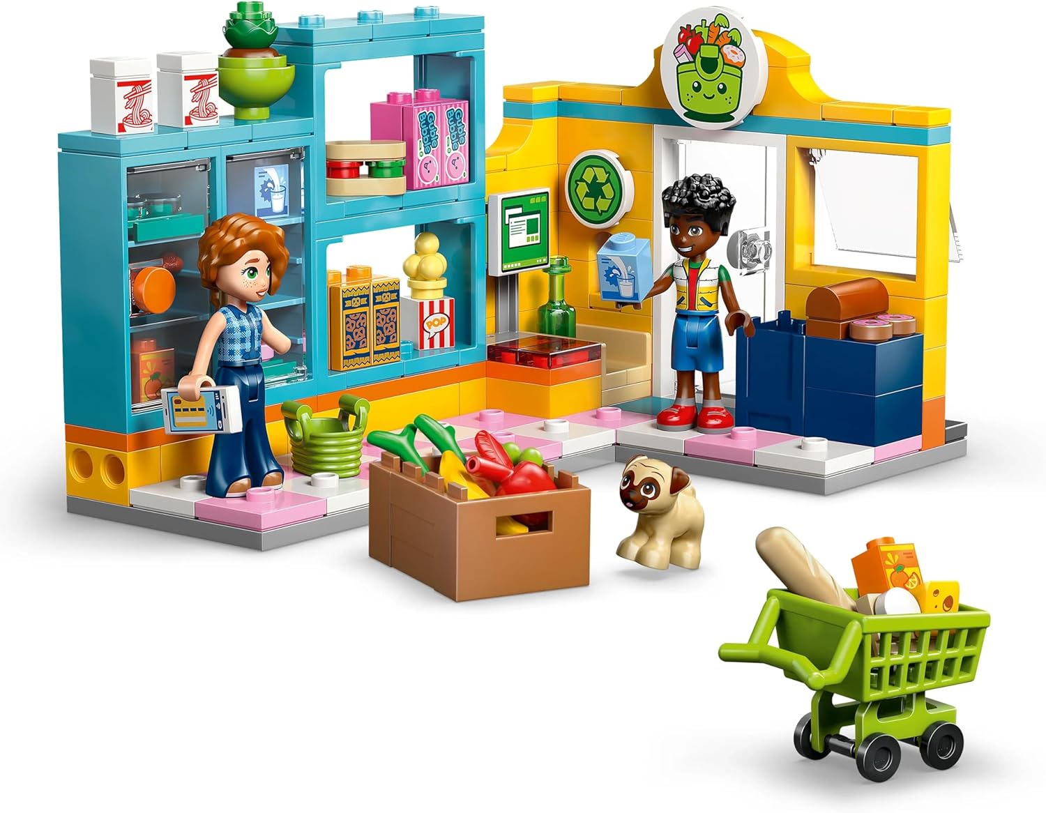 Конструктор LEGO Friends Минимаркет Хартлейк-сити 176 дет. - фото 3