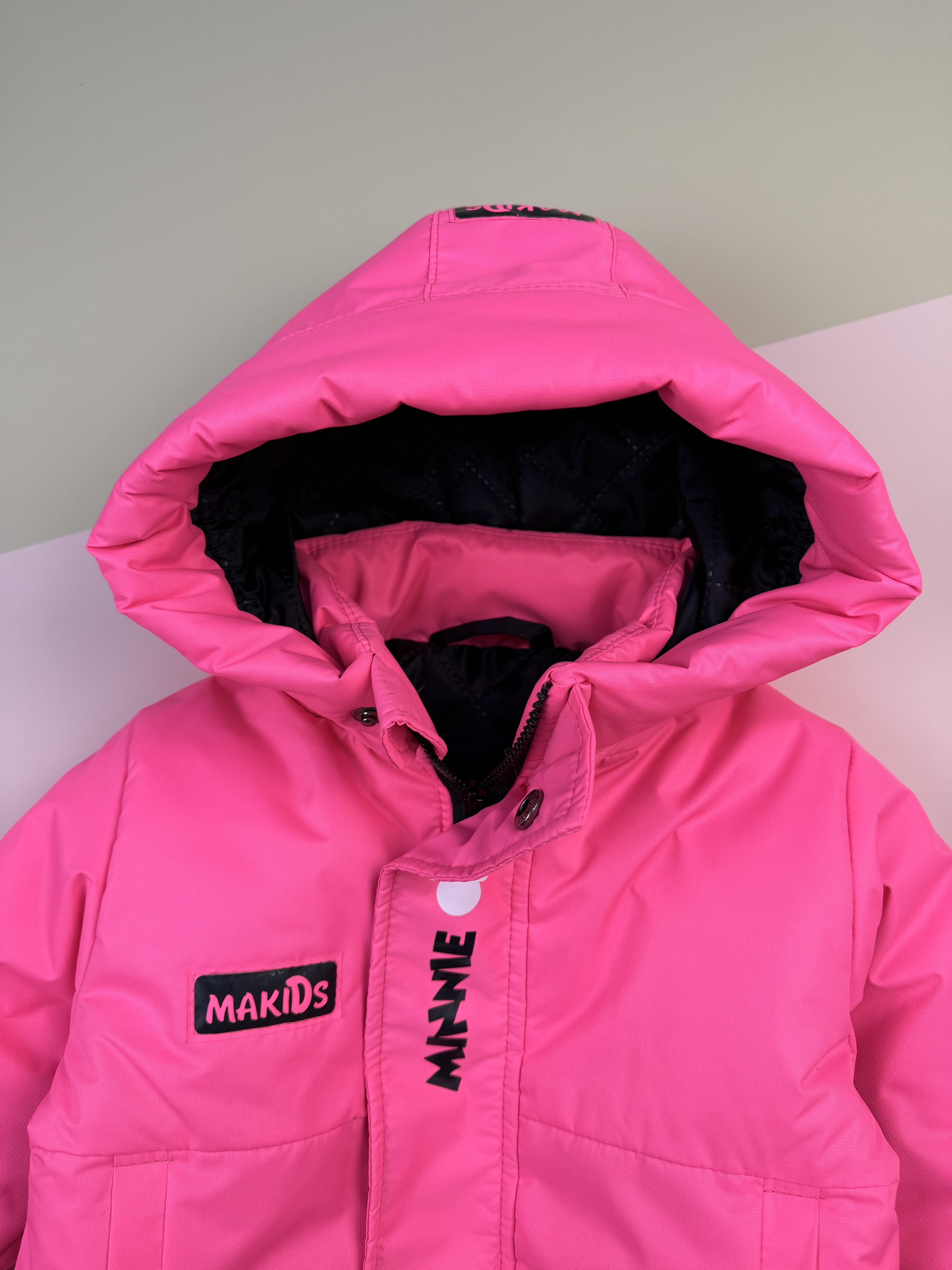 Куртка MAKIDS Куртка_Минни_с_бантом_МБ_зима_розовый - фото 7