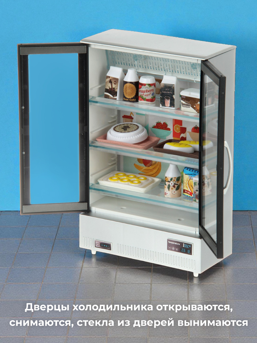 Игрушка Veld Co холодильник, продукты - фото 8