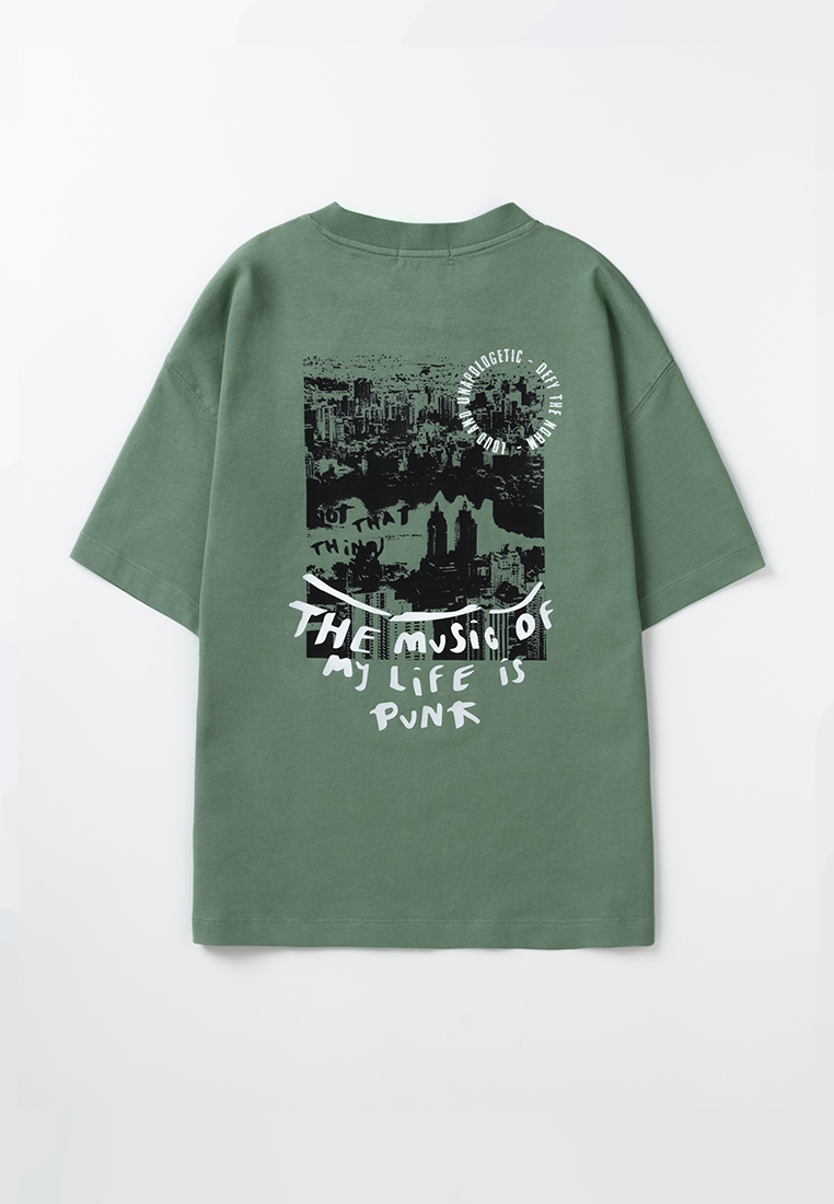 Футболка artie W25K04FDK-1345M/Зеленый - фото 8