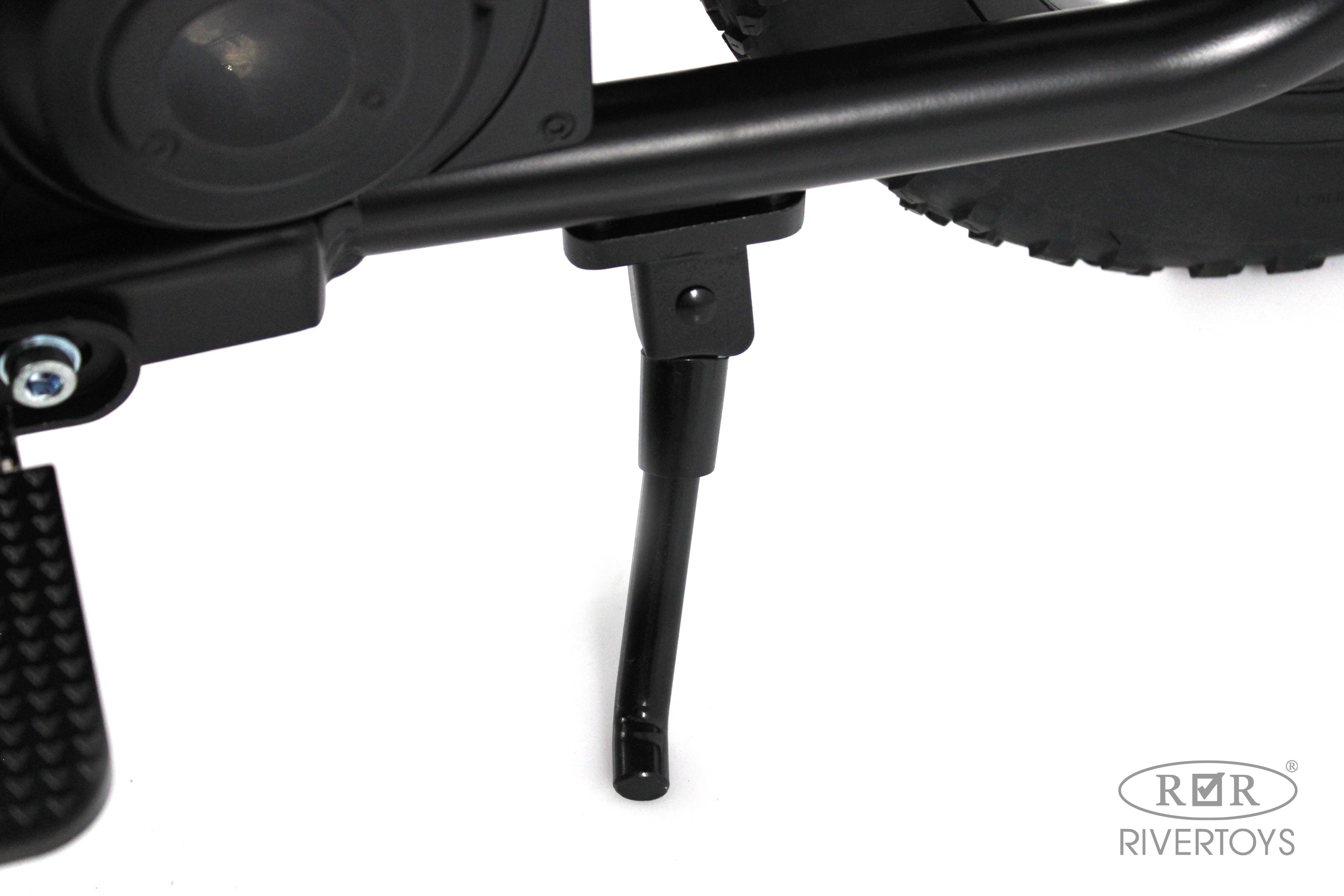 Электромотоцикл RIVERTOYS A001AA-MOTO-BLACK - фото 13