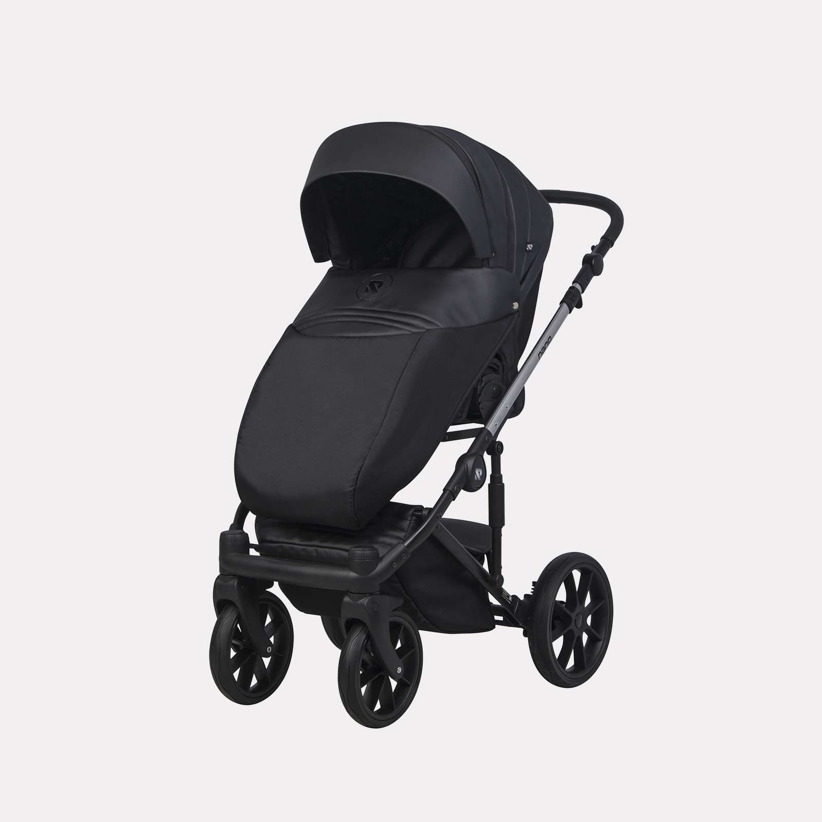Коляска 2в1 Riko Nano Thermo черный - фото 6