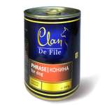 Корм для собак Clan De File конина консервированный 340г