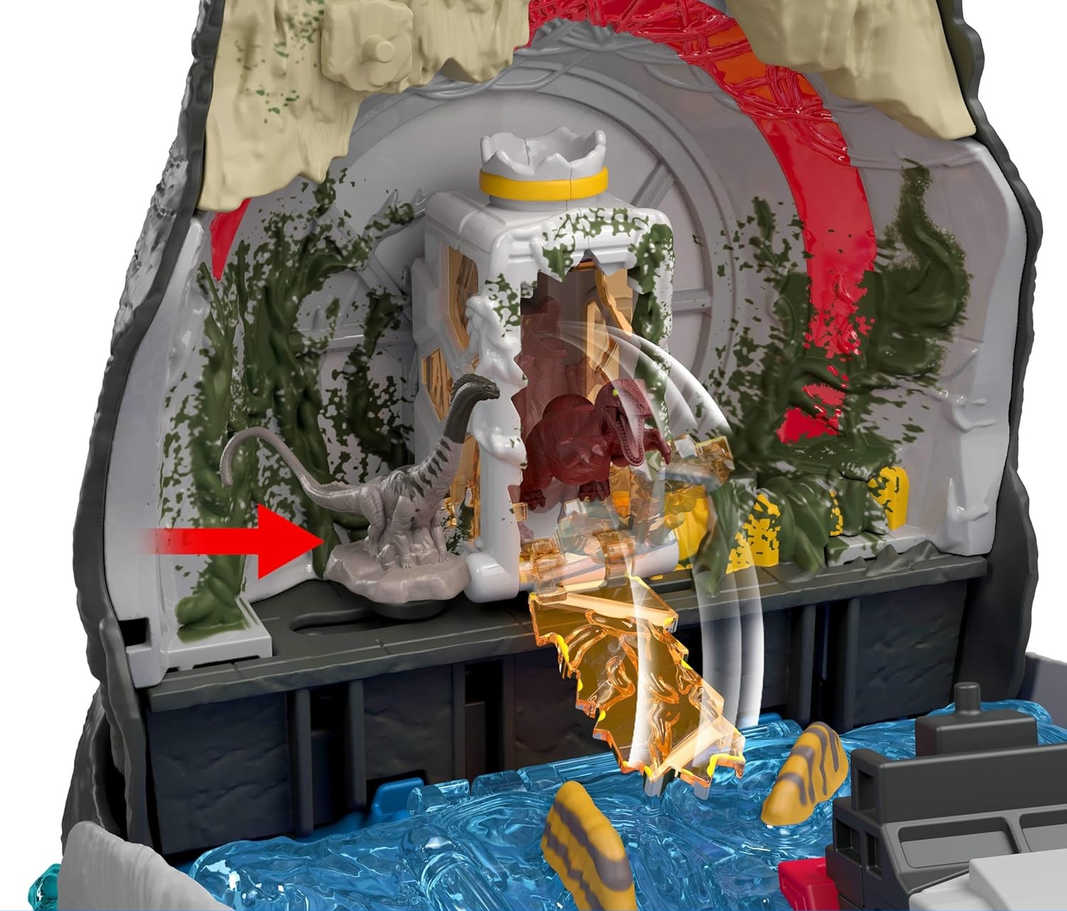 Игровой набор Jurassic World Микро Делюкс Компакт - фото 2