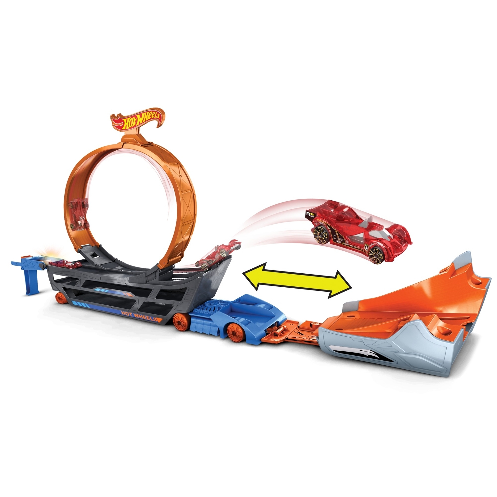 Грузовик Hot Wheels Stunt and Go GCK38 - фото 4