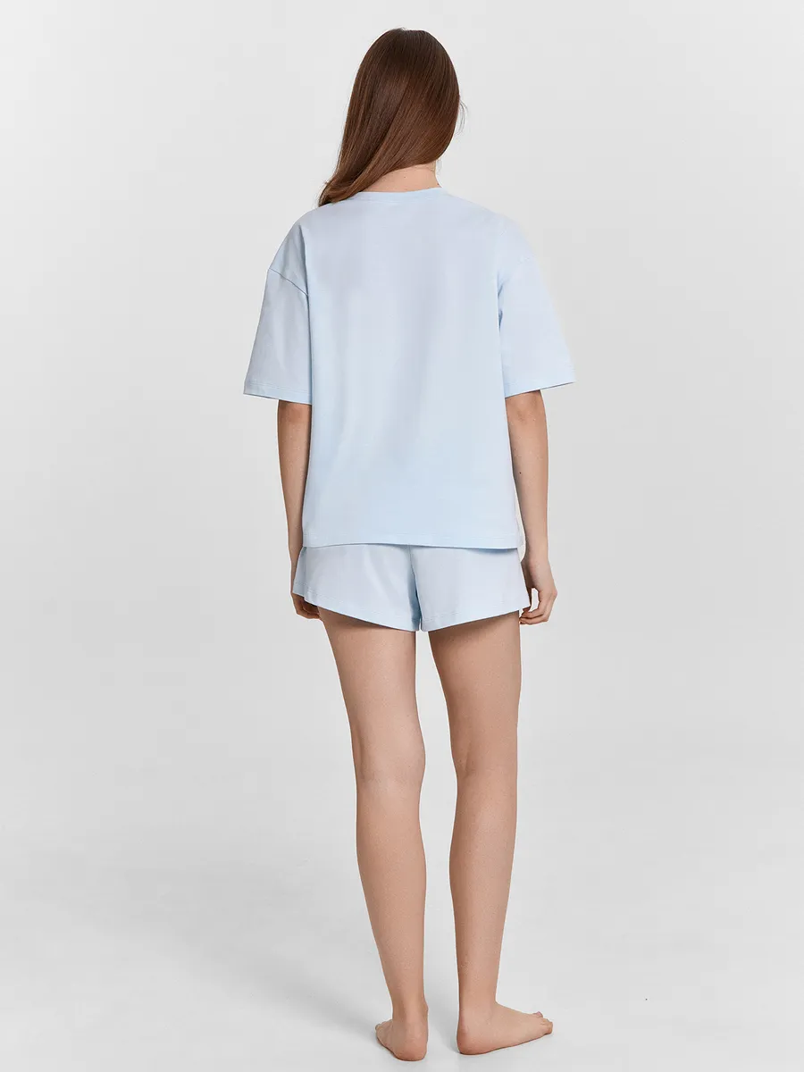 Пижама Mark Formelle (Марк Формэль) 592591/кристалл +печать - фото 5