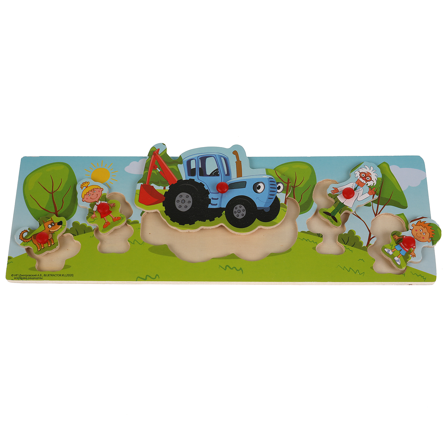 Игрушка Буратино Синий трактор Любимые герои - фото 3