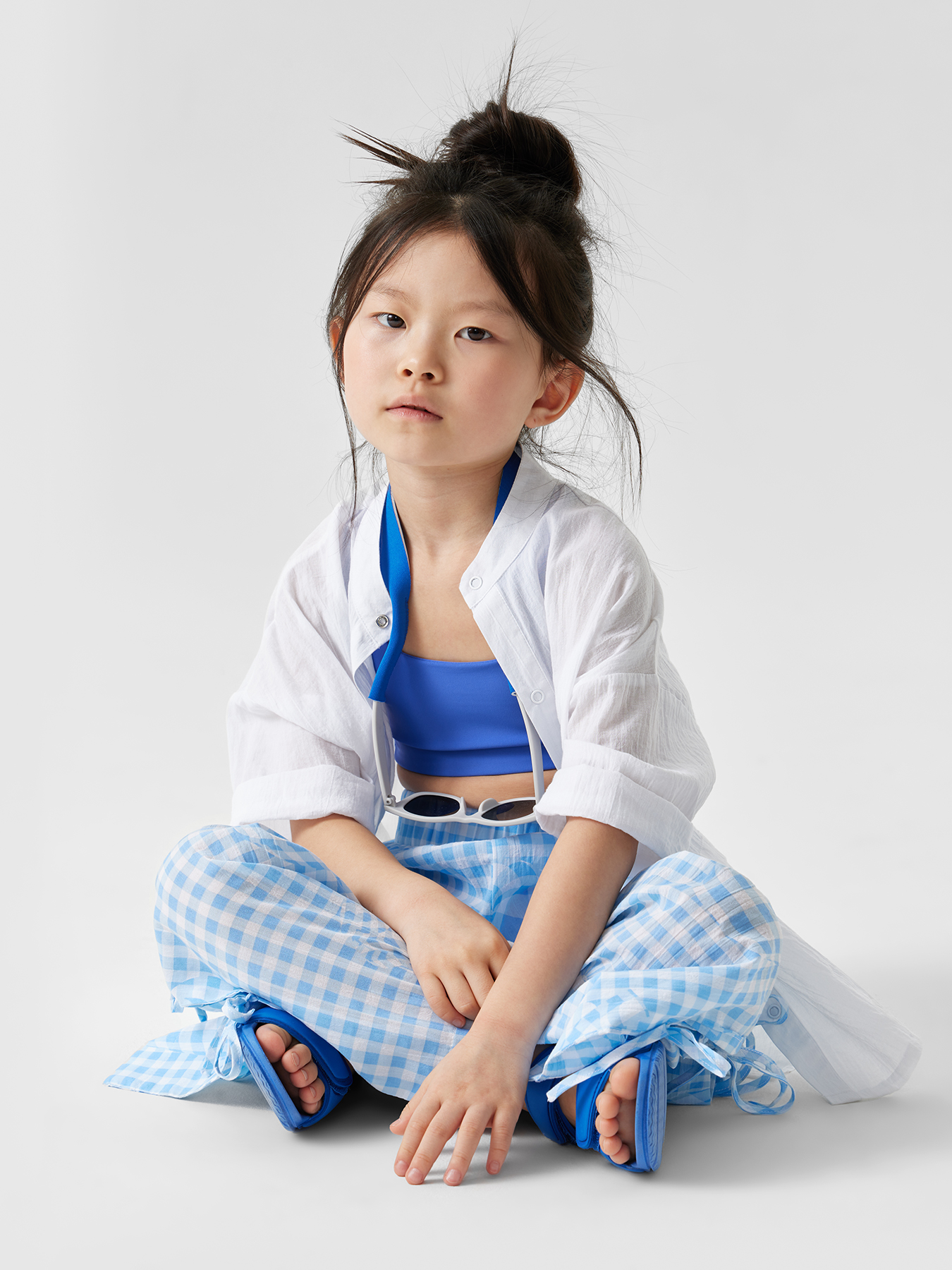 Брюки Happy Baby 88191_light-blue - фото 15