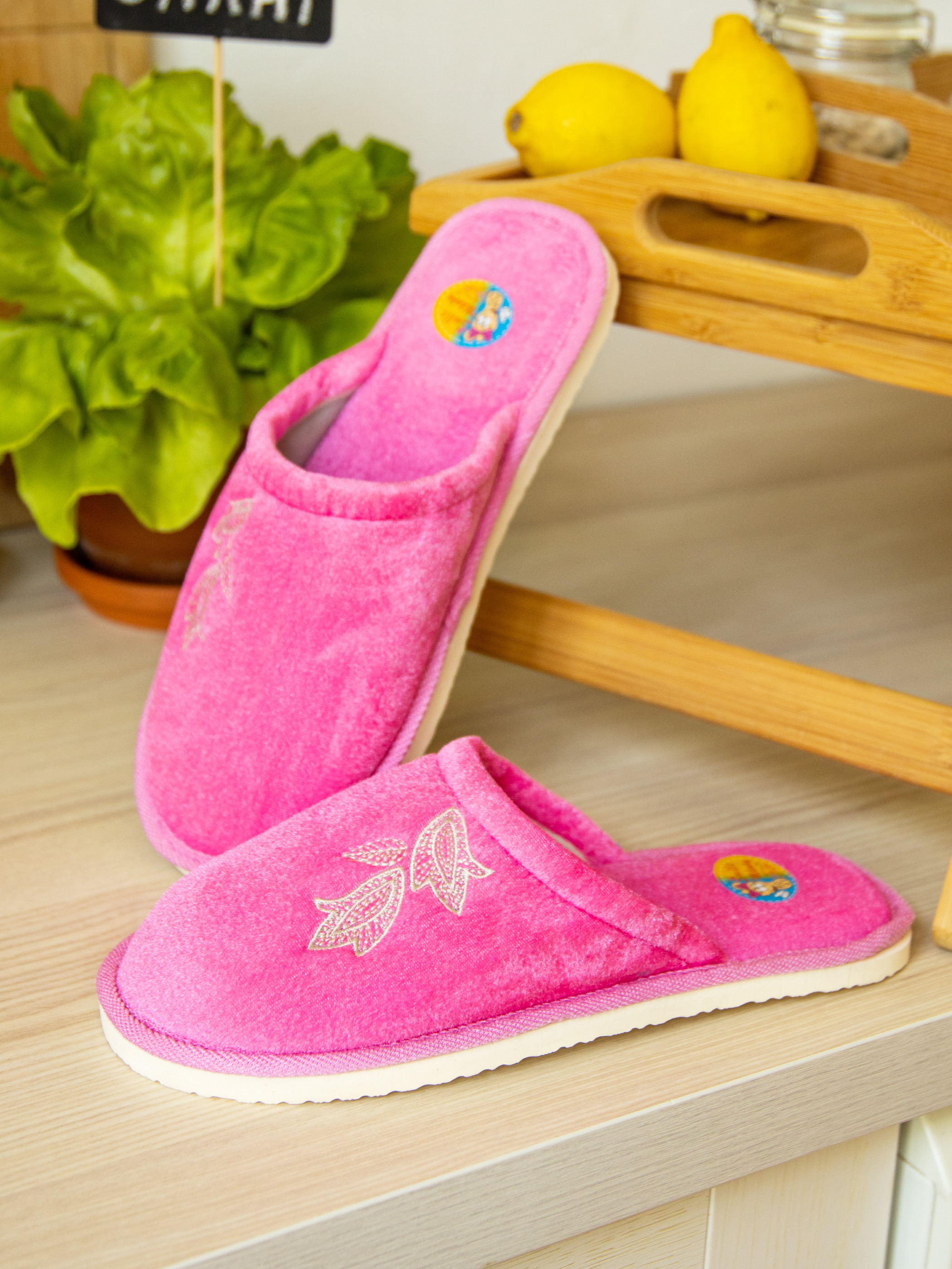 Тапочки SMILE of MILADY А-140-010-07 зак - фото 2