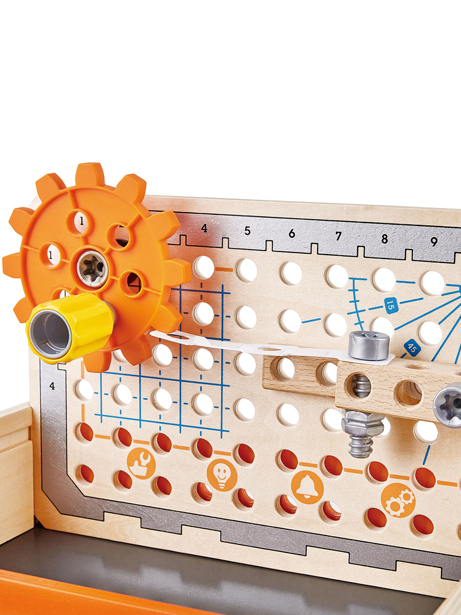 Конструктор Hape Набор инструментов деревянный - фото 13