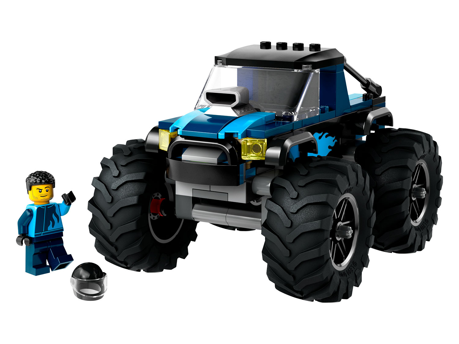 Конструктор LEGO City Синий монстр-трак 60402 148 дет. - фото 2