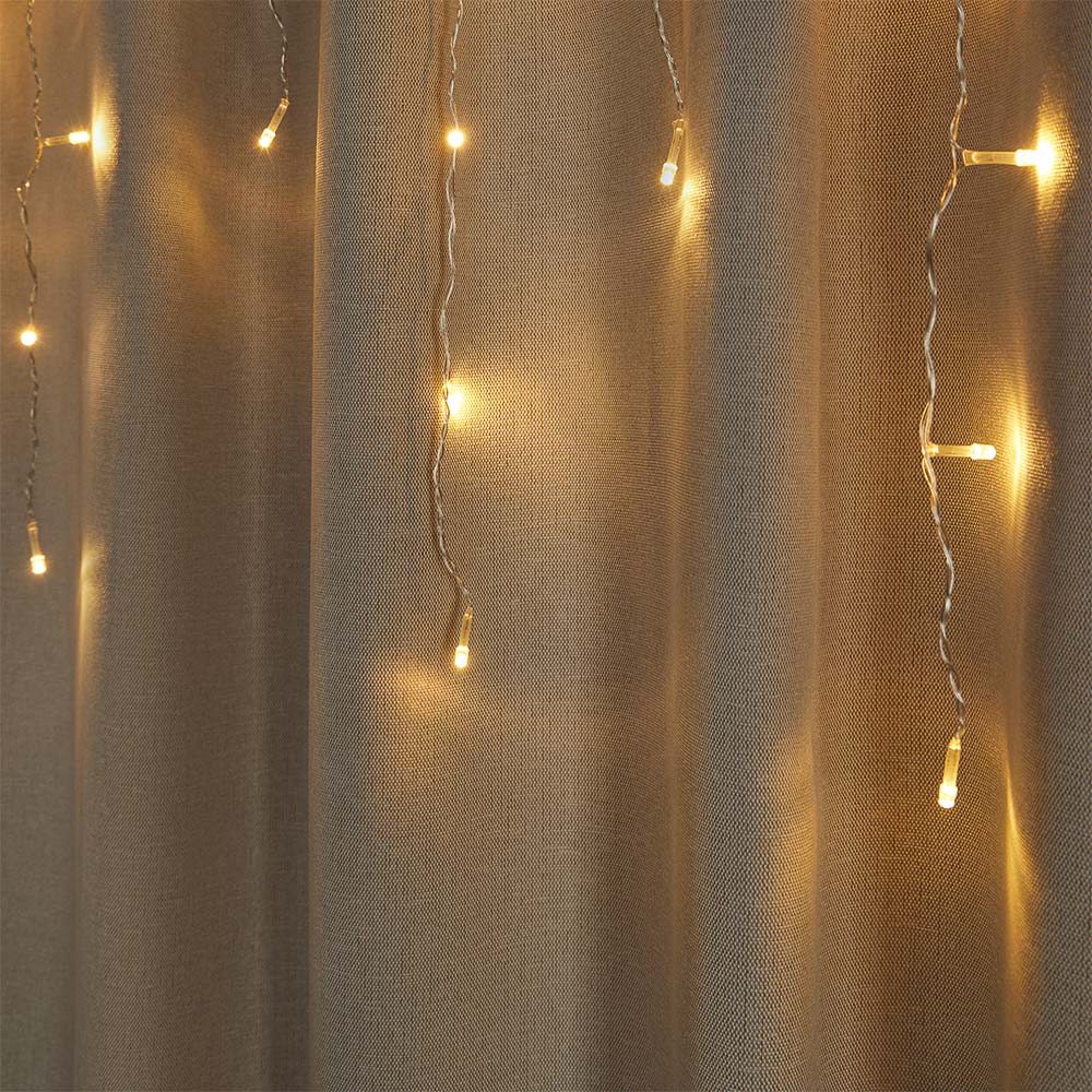 Светодиодная гирлянда Сноубум Бахрома 3 метра 96LED - фото 7