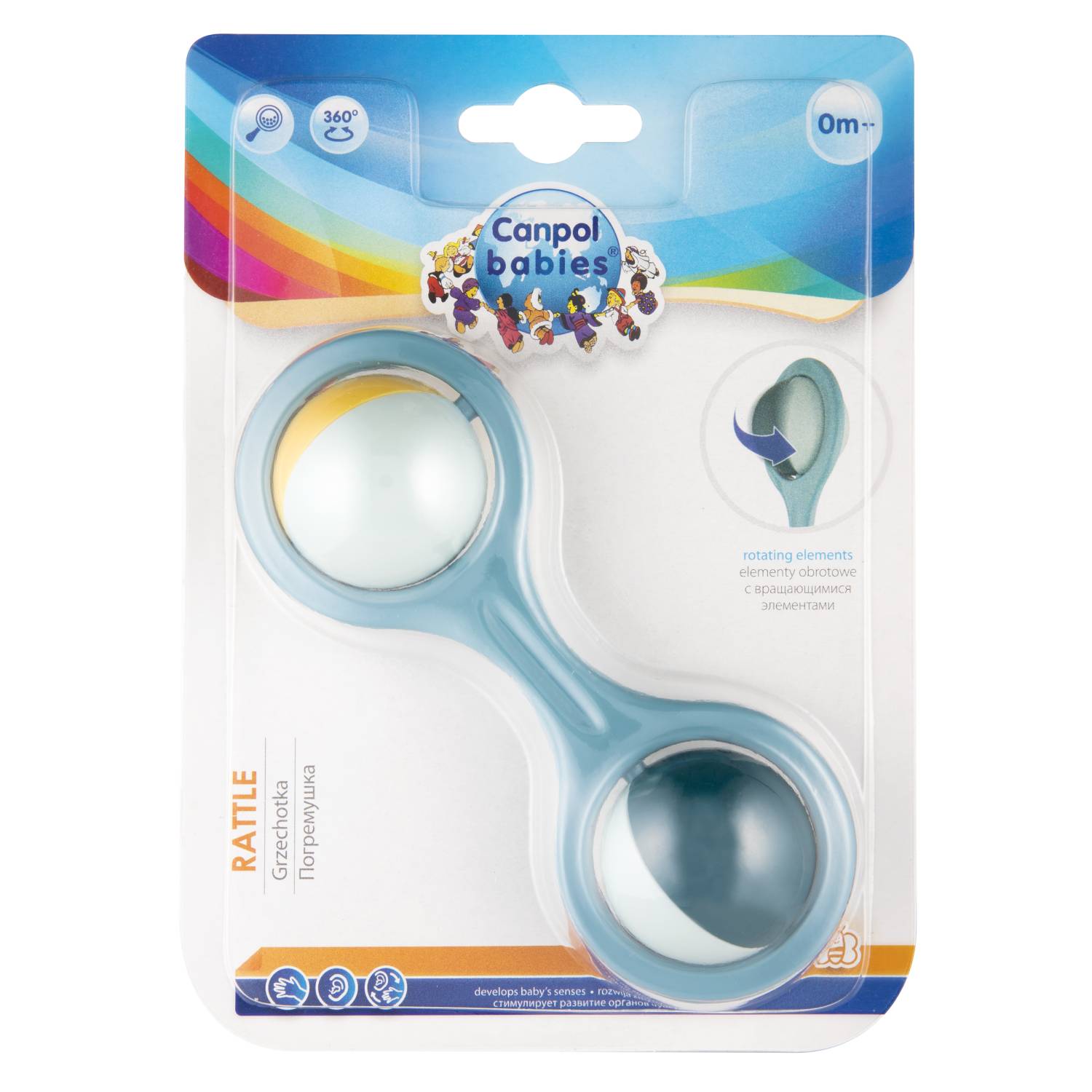Игрушка Canpol Babies погремушка в ассортименте - фото 4