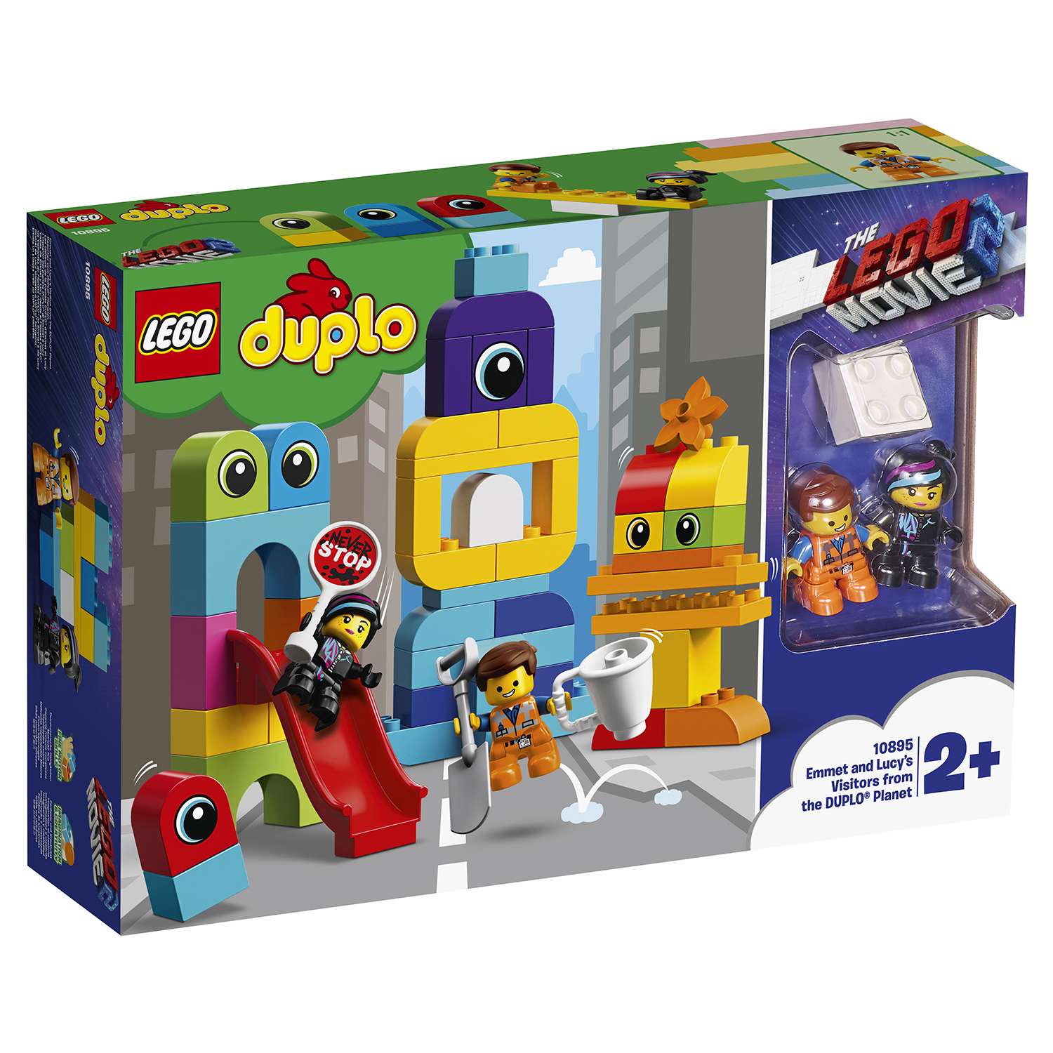 Конструктор LEGO DUPLO Emmet and Lucy Visitors блочный - фото 2