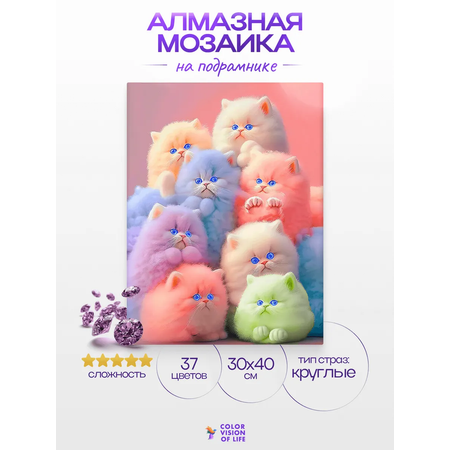 Алмазная мозаика Color Vision Of Life