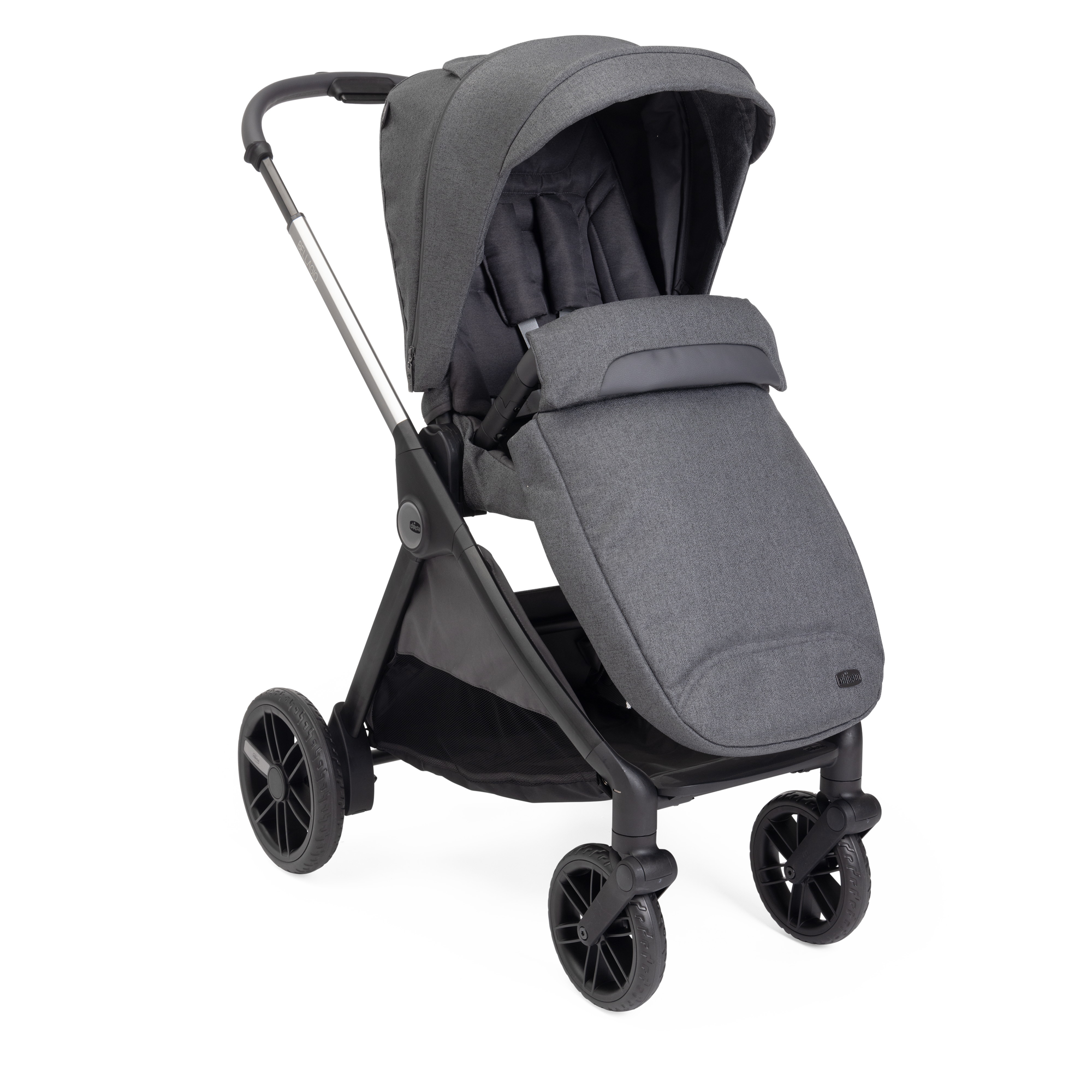 Коляска 3в1 Chicco Bellagio black черный - фото 2