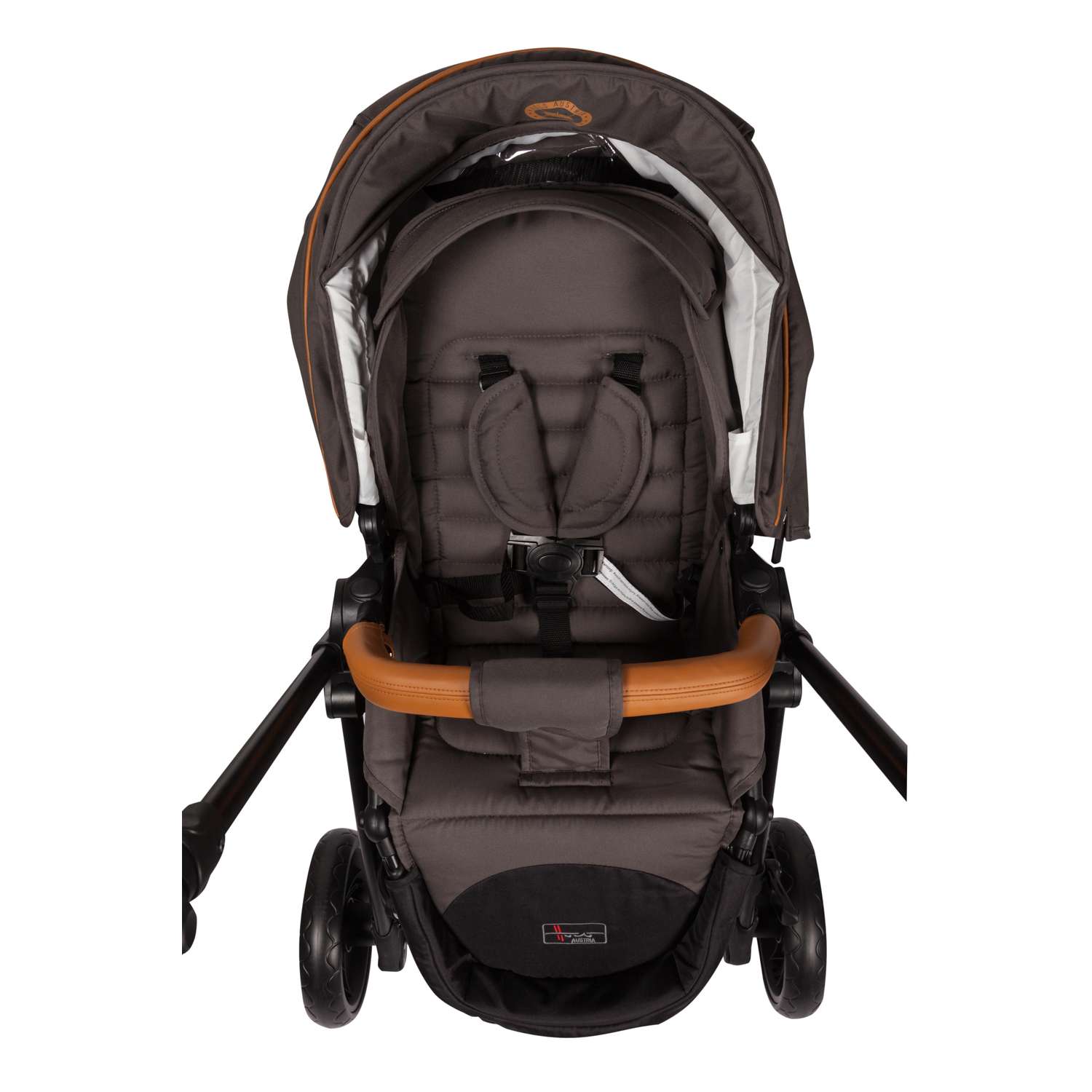 Коляска 2 в 1 hoco Jeff Combi Dark grey - фото 13