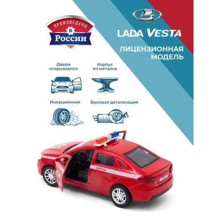 Пожарная машина . LADA Lada/Лада 1:34 в ассортименте