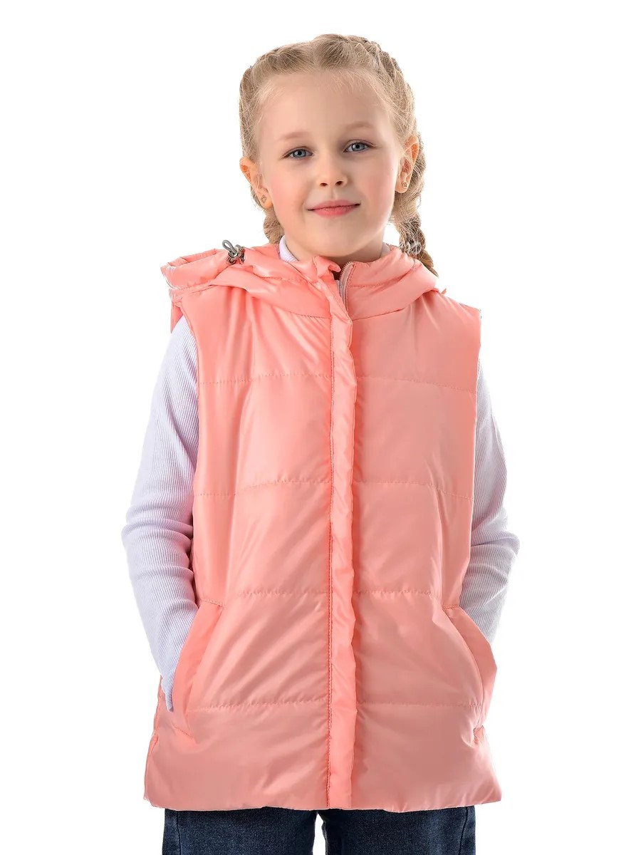 Жилет Rusland 925/персиковый - фото 1