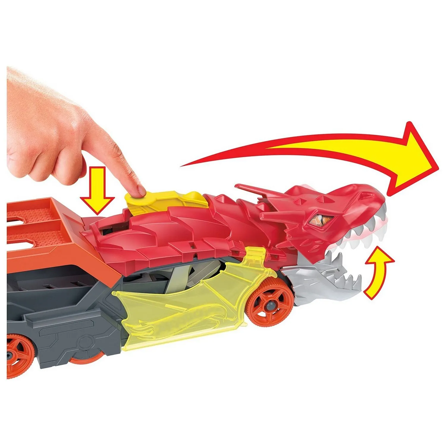 Грузовик Hot Wheels Разъяренный Дракон GTK42 - фото 3