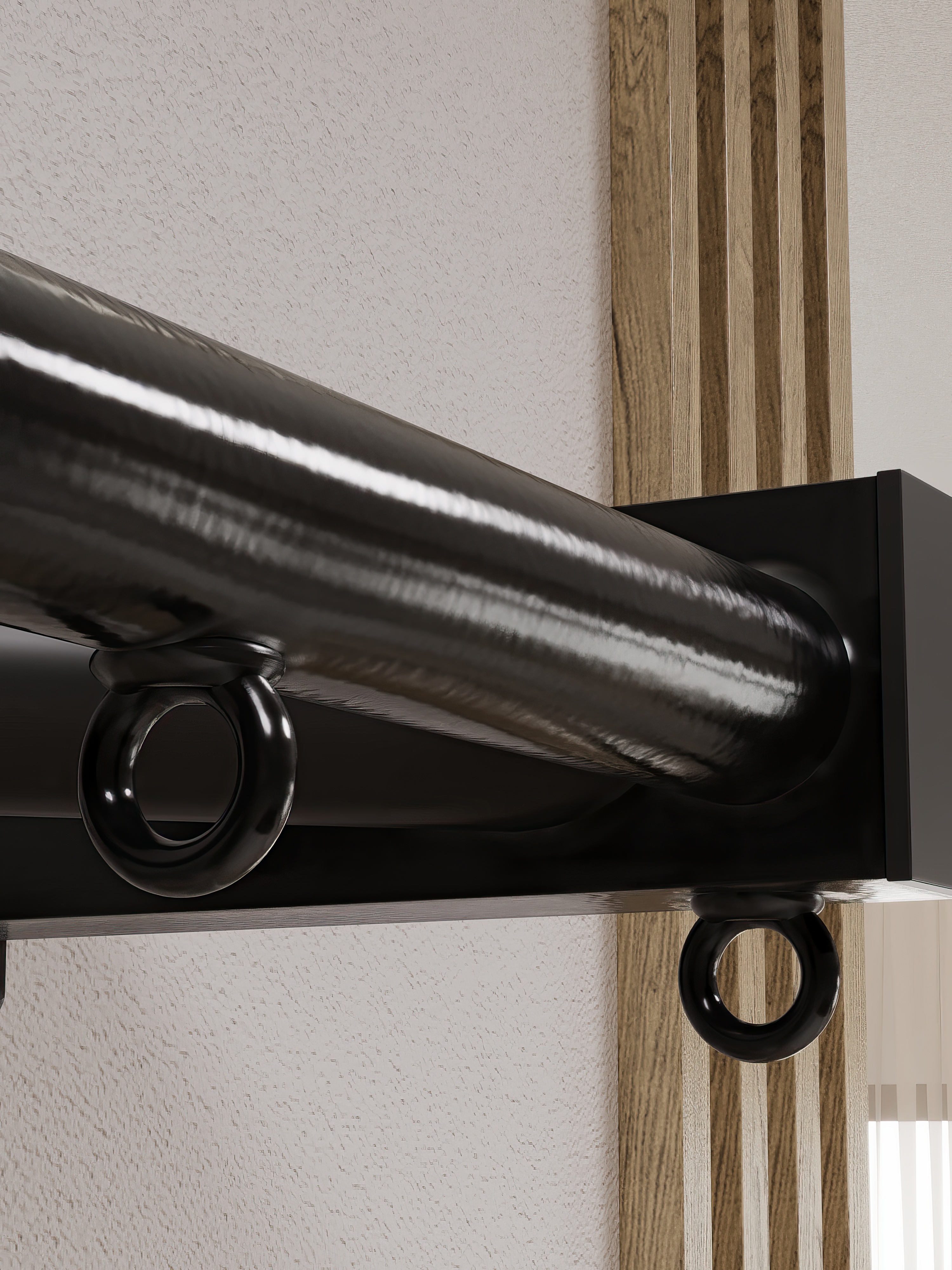 Турник наддверный "Бизон" PRO - прорезиненное покрытие - фото 13