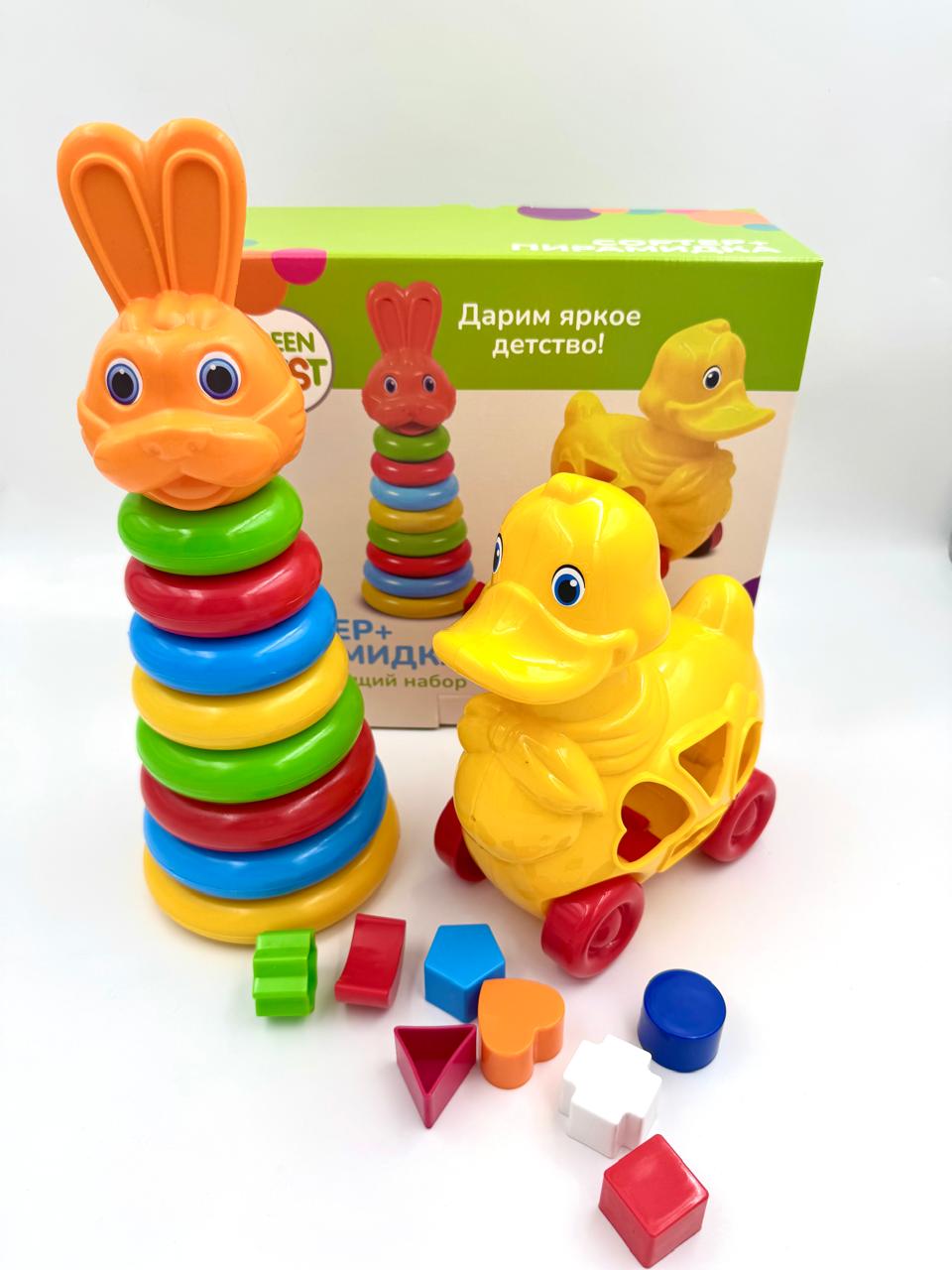 Игрушка Green Plast пирамидка - фото 4