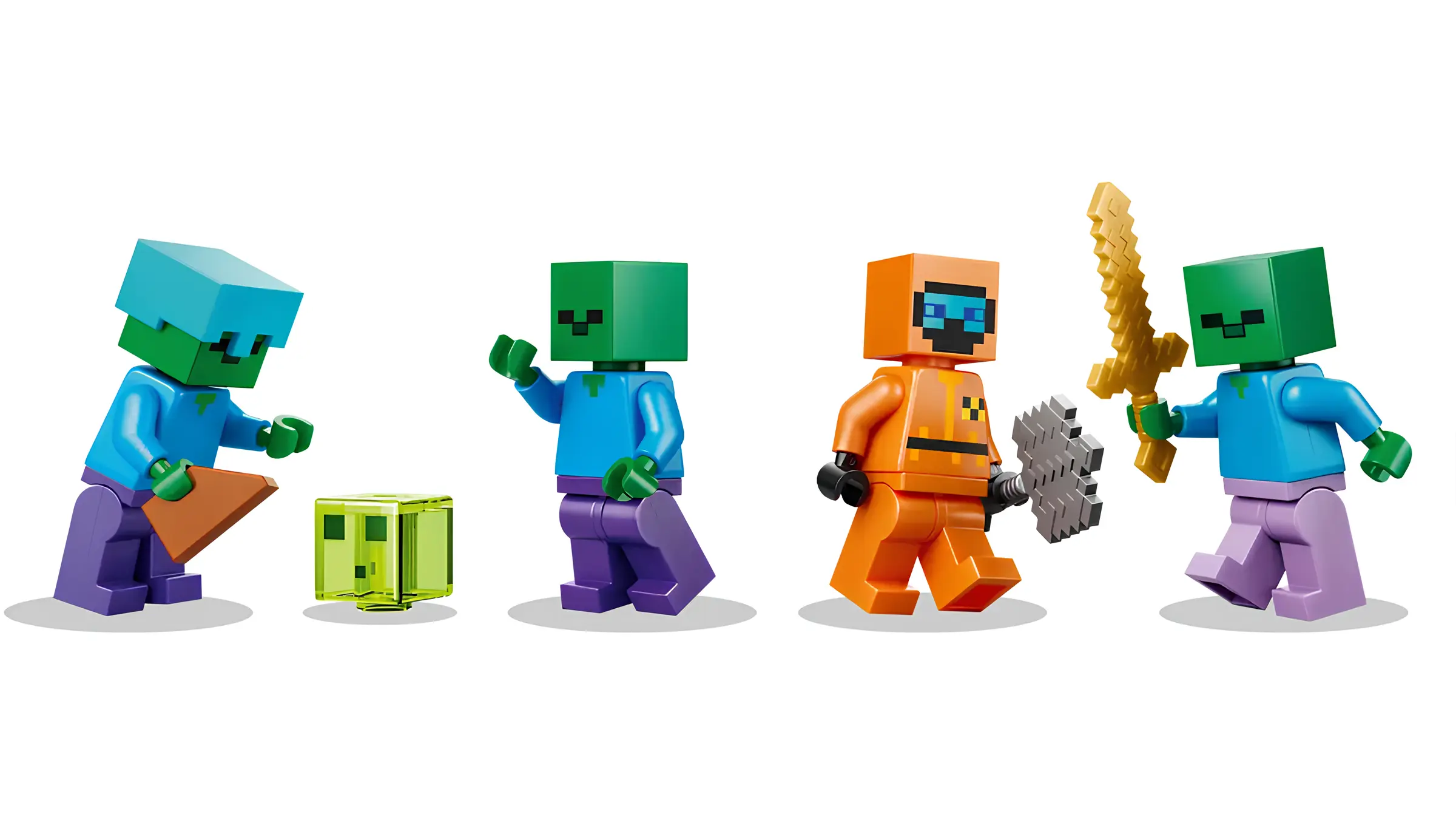 Конструктор LEGO Minecraft 21587 Подземелье зомби - фото 7