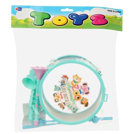 Игрушка музыкальная Veld Co барабаны, труба, саксофон
