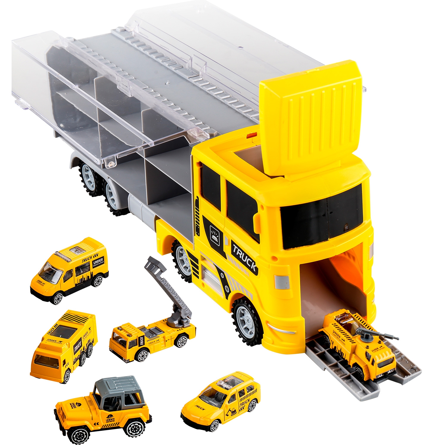 Игровой набор Handers Трейлер: строители 669-18 - фото 1