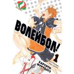 Книга АЗБУКА Графические романы/Фурудатэ Х./Волейбол! Кн. 1. Хината и Кагэяма. Вид с высоты
