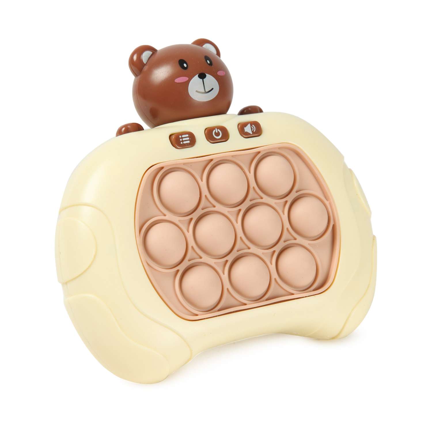 Игра-антистресс OCIE Эектронный попит Pop It Мишка OTE0663507 - фото 4