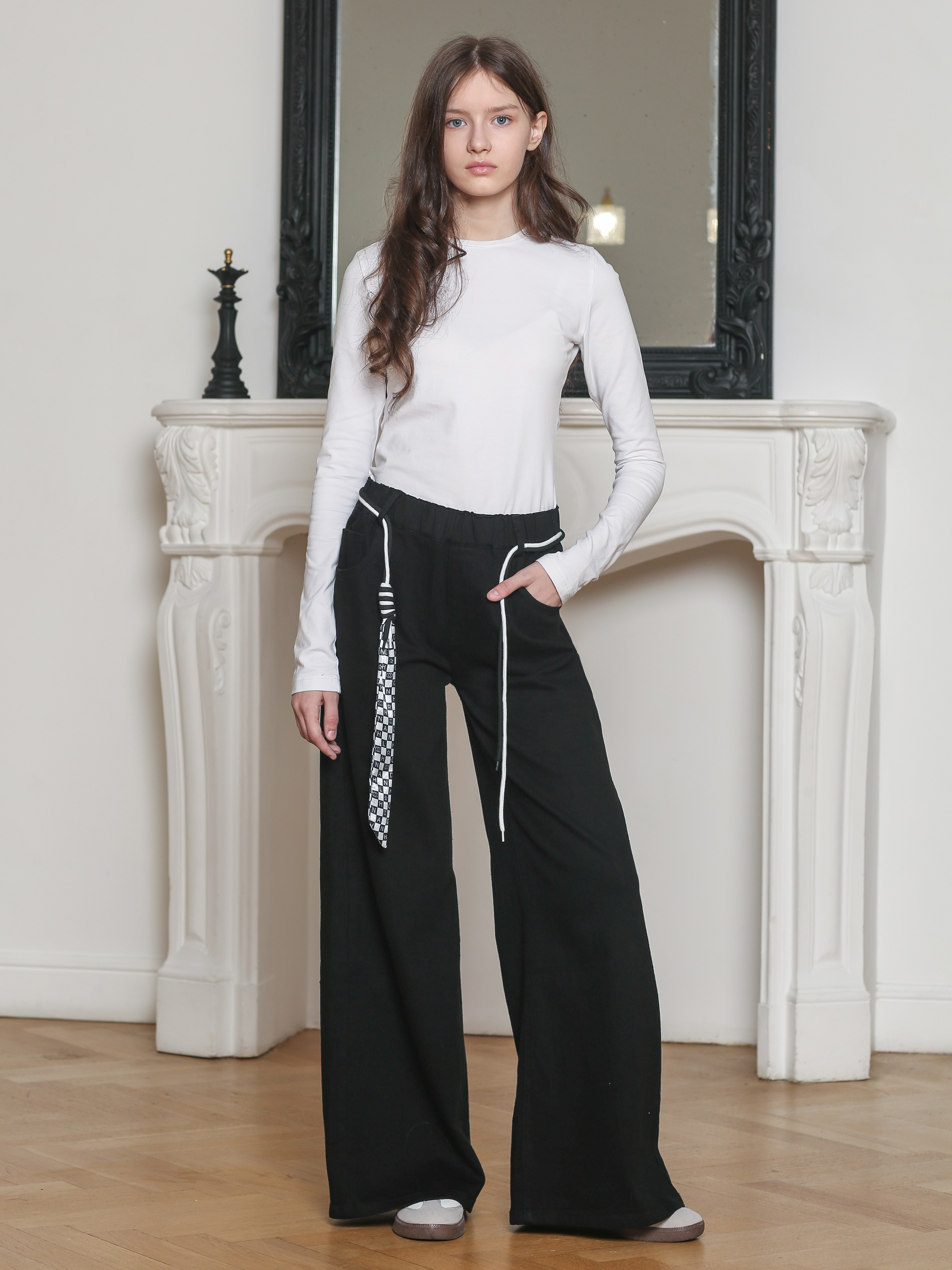 Джинсы-палаццо СИНИЙ МИР R35-IL - фото 13