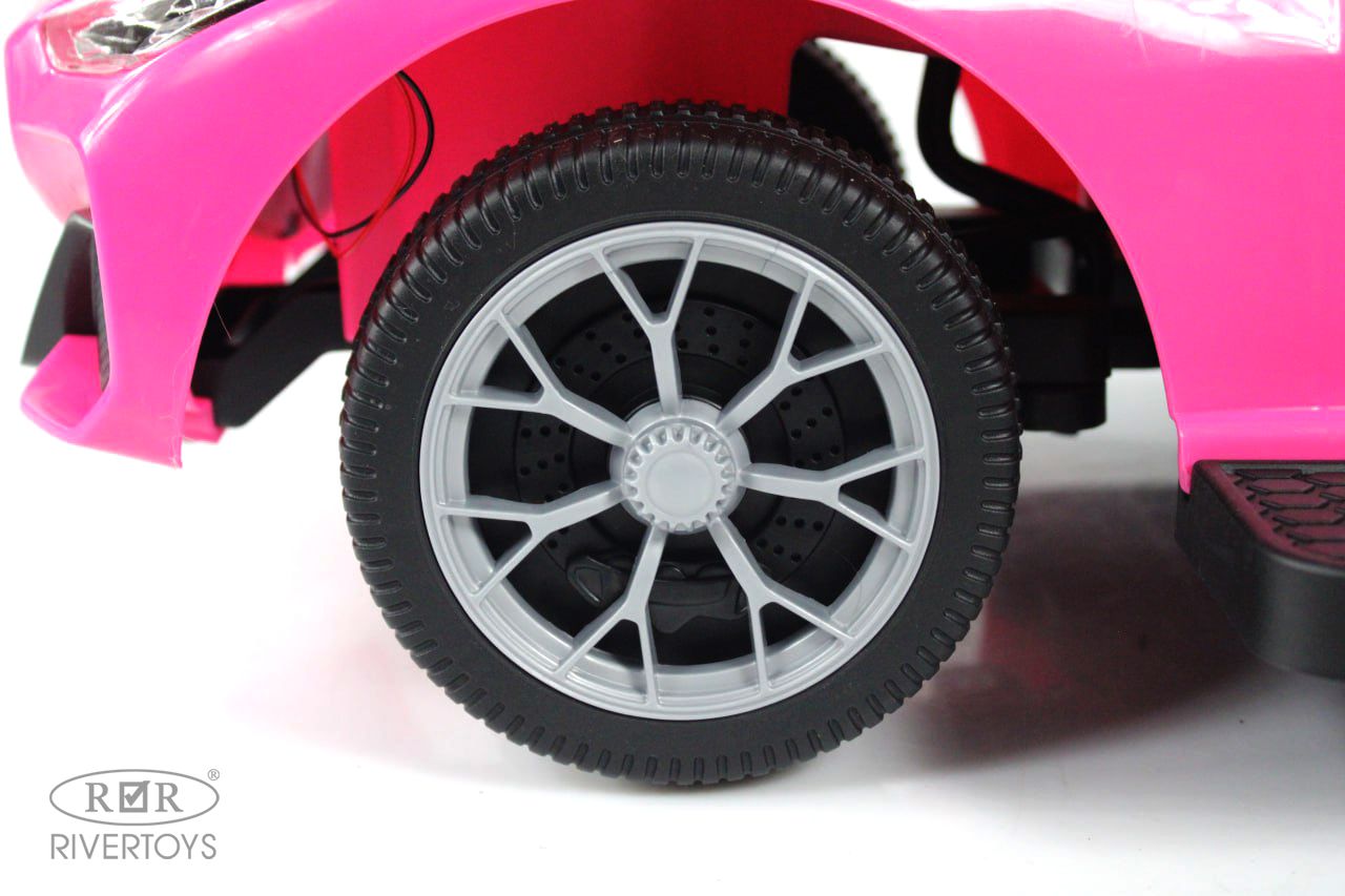 Каталка RIVERTOYS Z005ZZ-B-PINK розовый - фото 8