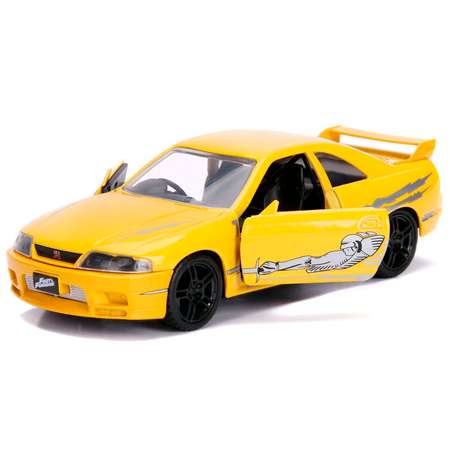 Автомобиль Jada Toys Nissan 1:32 желтый