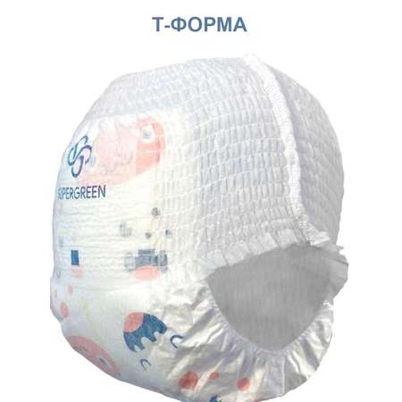 Трусики SUPERGREEN Premium XXL 144 шт.