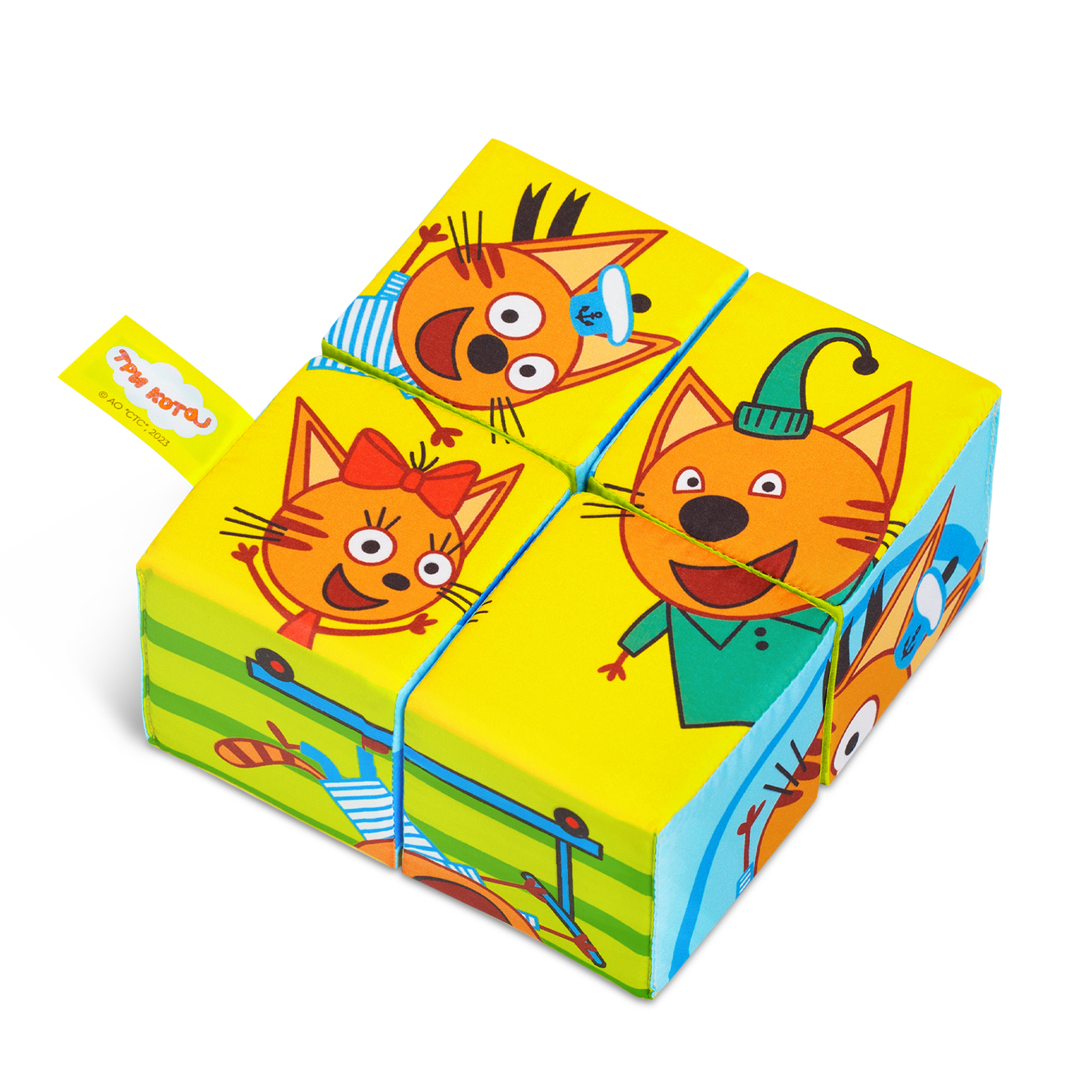 Игрушка Три кота кубики Три Кота Собери картинку - фото 7