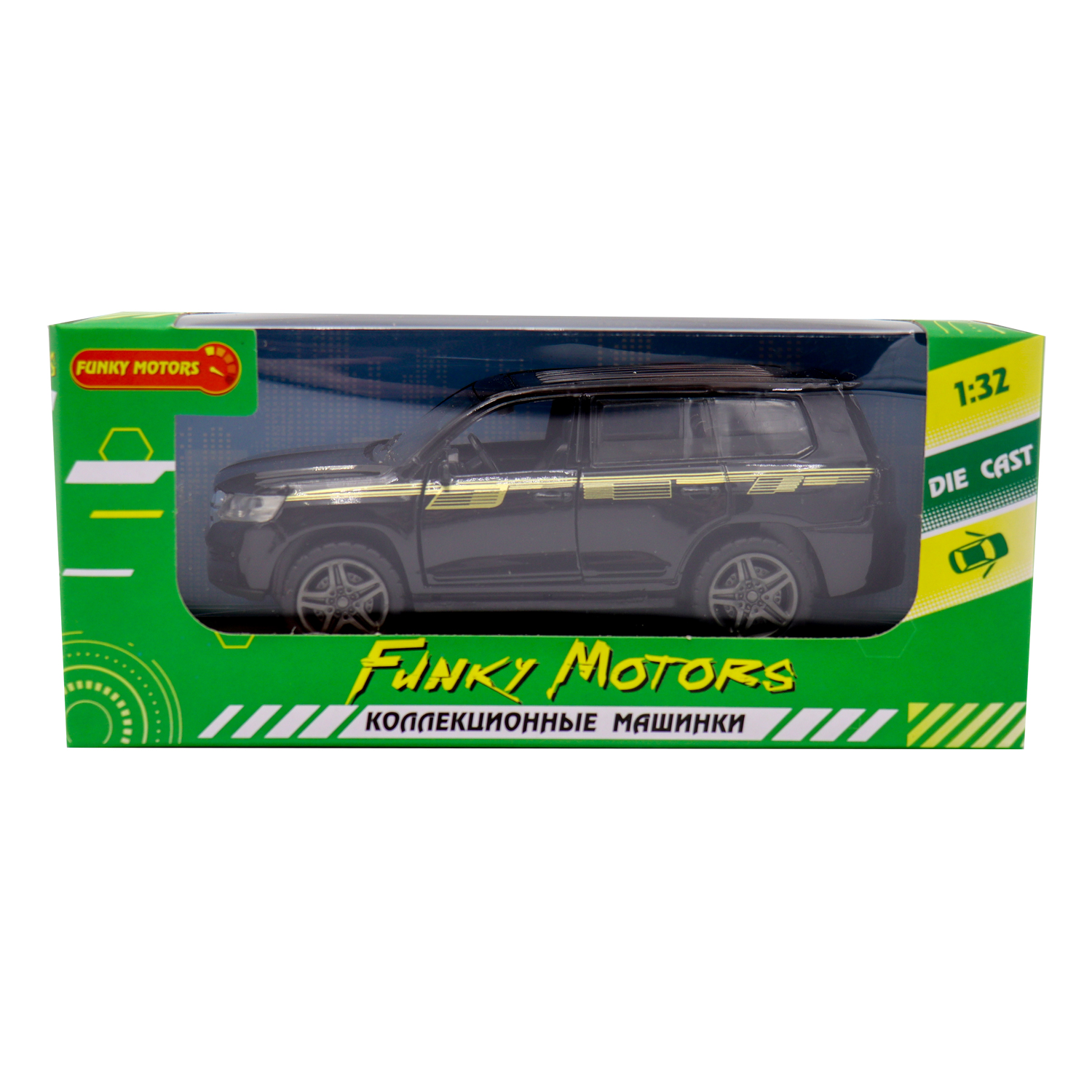 Автомобиль Funky Toys с прозрачной крышей 1:32 FT1101-47 - фото 4