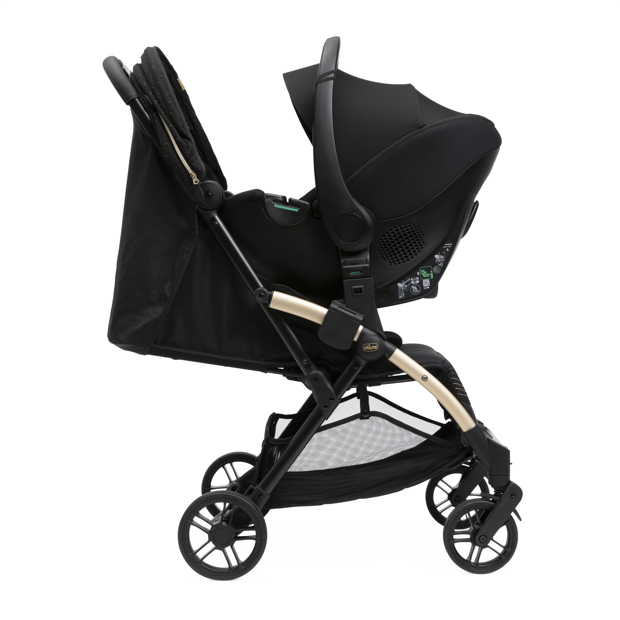Коляска прогулочная Chicco Xplus black re lux - фото 22