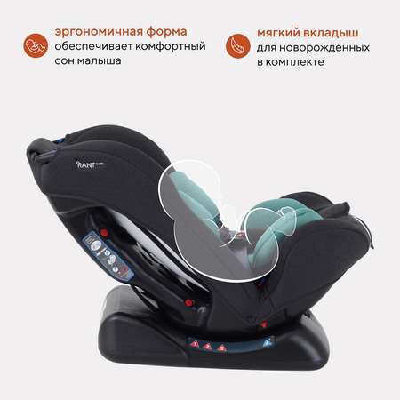 Автокресло Rant Basic ZY19 Rally 0+/1/2 (0-25 кг) зеленый